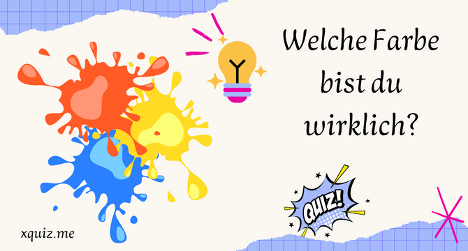 Welche Farbe bist du wirklich?