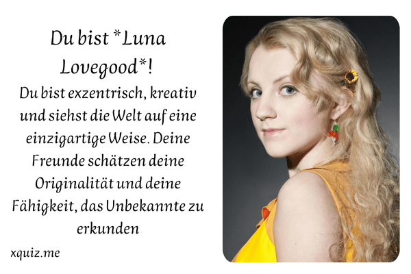 Welcher Harry Potter Charakter du bist ?🧙‍♂