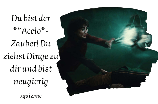 Welcher Harry-Potter-Zauberspruch bist du? test