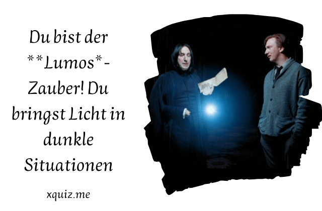 Welcher Harry-Potter-Zauberspruch bist du? test