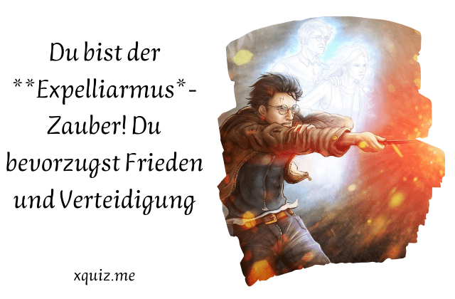 Welcher Harry-Potter-Zauberspruch bist du? test