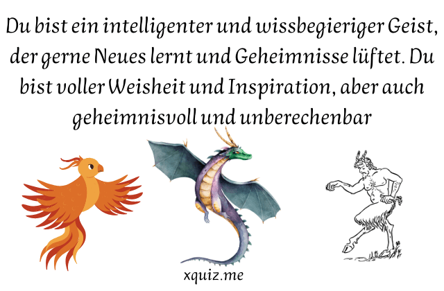 Welches Fabelwesen bin ich?🐉
