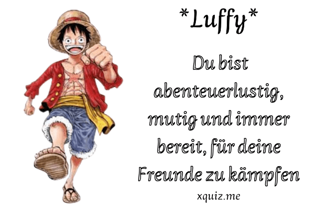 Welcher One Piece-Charakter bin ich?👒