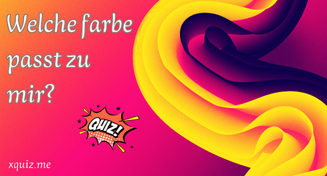 Test Welche farbe passt zu mir ?