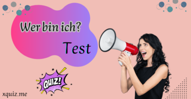 Wer bin ich? Test