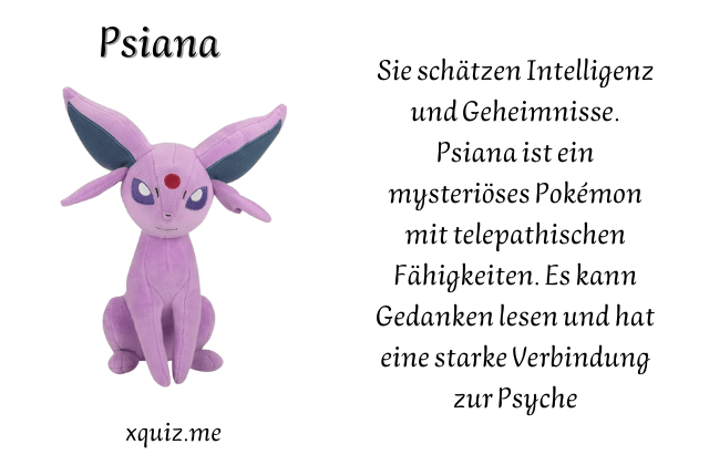 Welches pokemon passt zu mir ? test