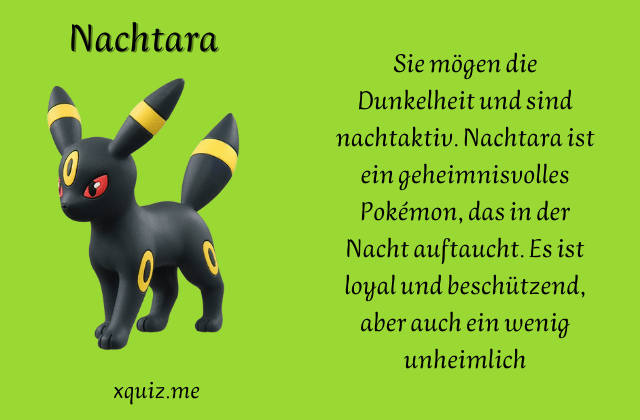 Welches pokemon passt zu mir ? test