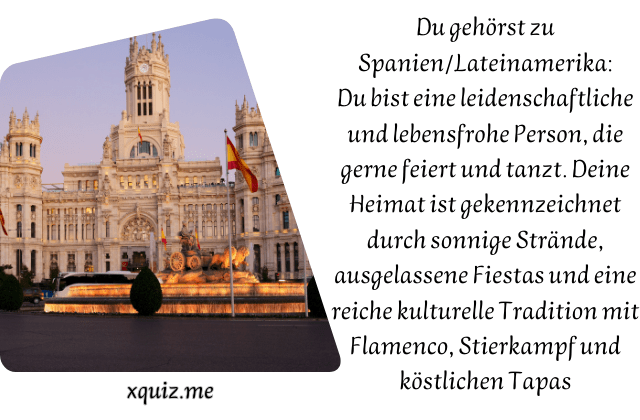 Aus welchem Land komme ich? test