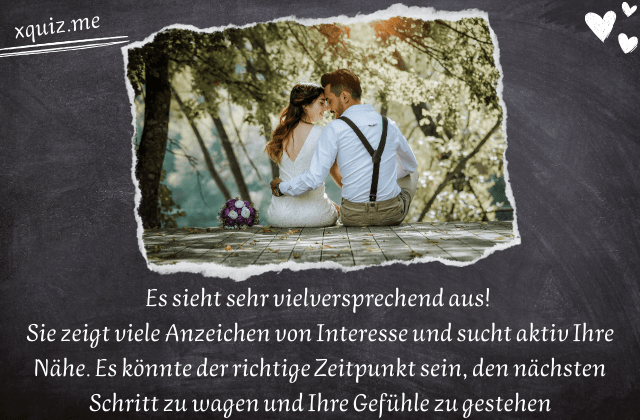 Steht sie auf mich ? test