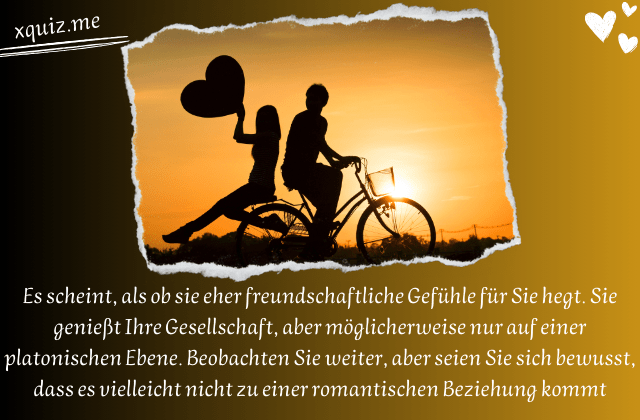 Steht sie auf mich ? test