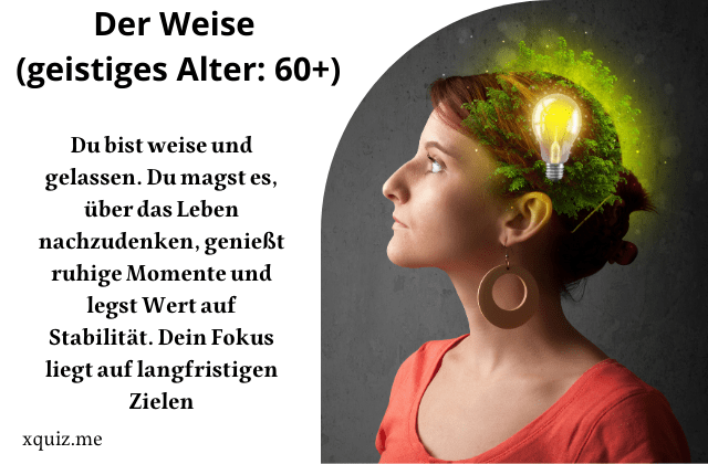 geistiges alter test
