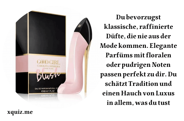 Welches Parfüm passt zu mir ? test